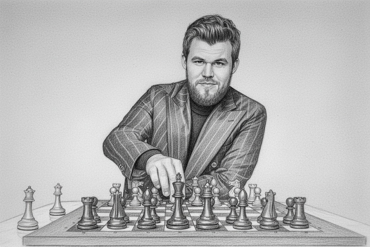 From 904 to 2882: The 5 Phases of Magnus Carlsen's Rating Ascent