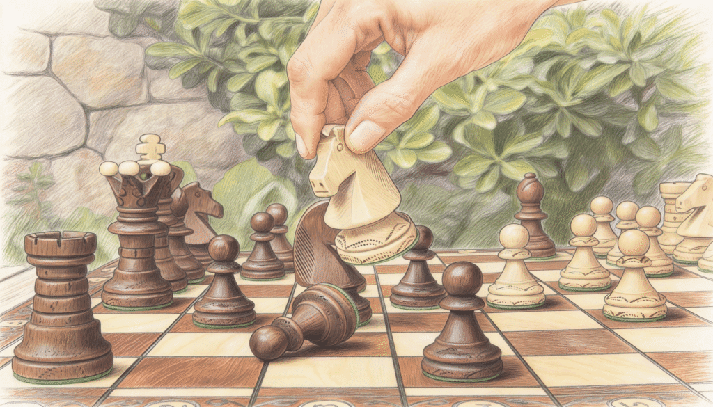 Desperado Logic in Chess- If I'm Going Down, You're Coming With Me