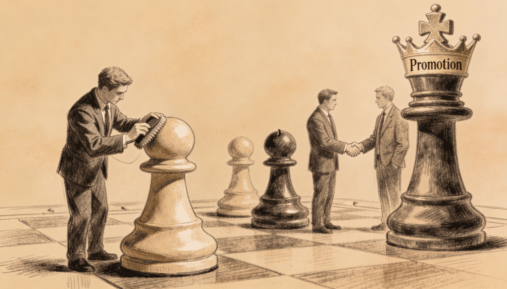 The Promotion Paradox- Why Doing Your Job Well Isn't Enough to Win (Chess Lense)